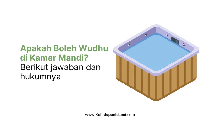 Apakah Boleh Wudhu di Kamar Mandi