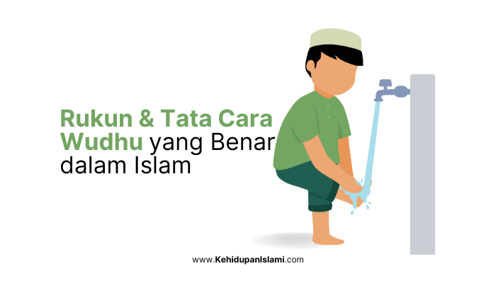 Rukun dan tata cara wudhu
