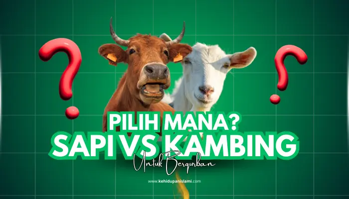 pilih mana sapi atau kambing untuk qurban