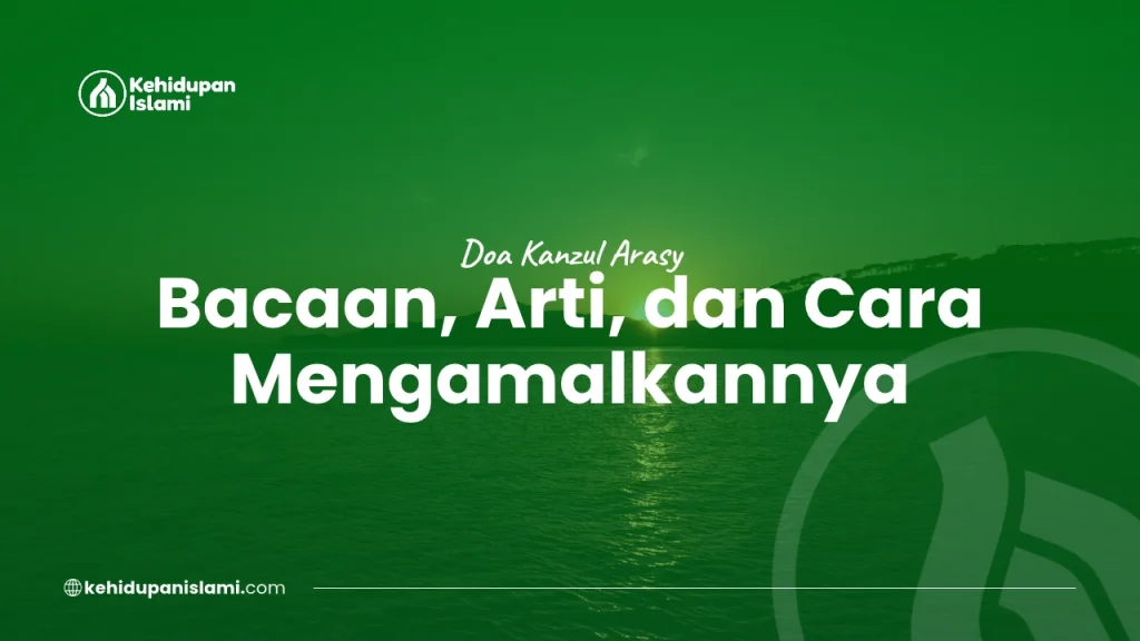 doa kanzul arasy